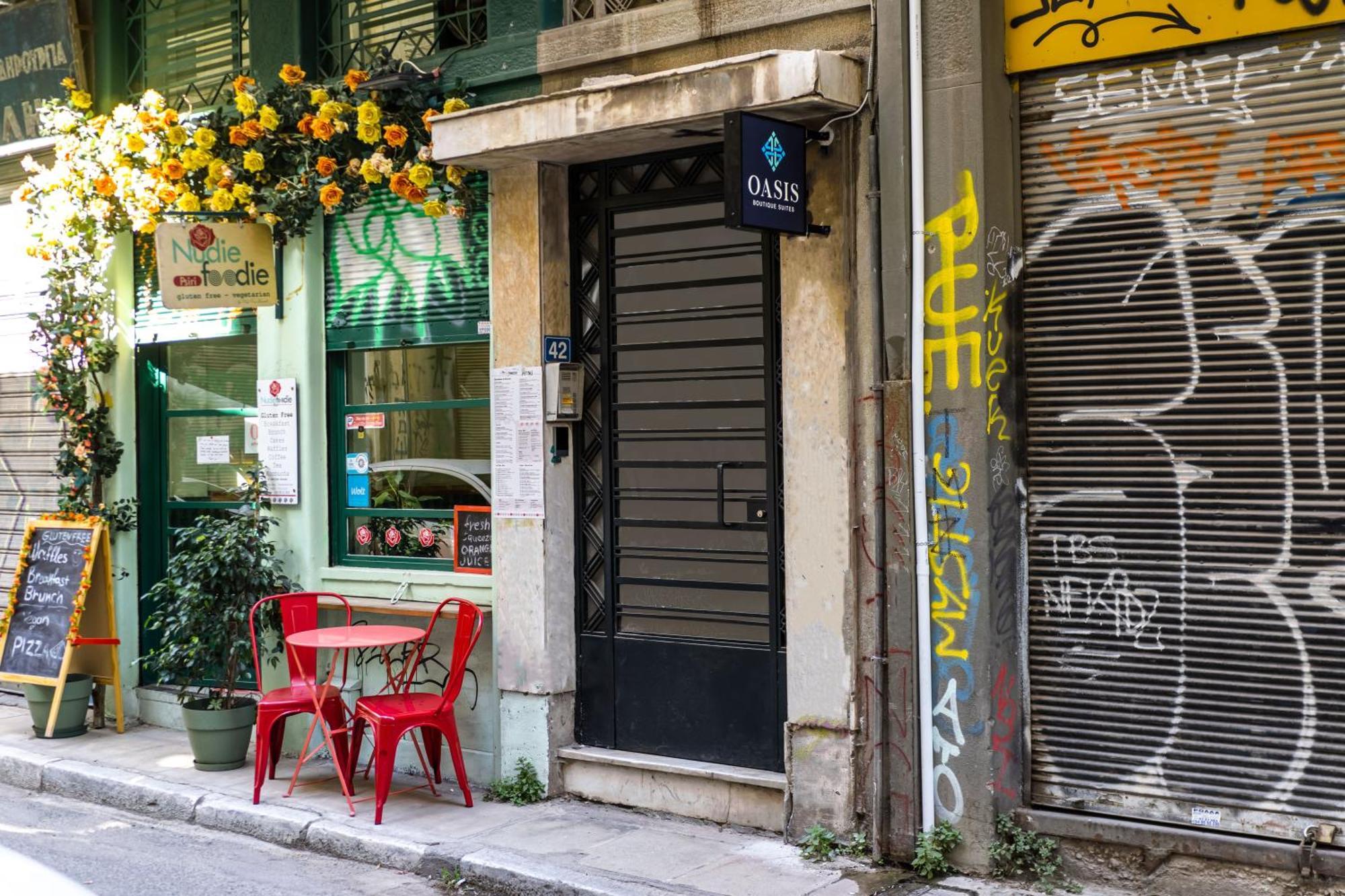 Oasis Athens - Boutique Suites Экстерьер фото